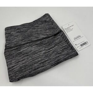NWT Athleta Women's M Gray Striped Straight Polyester High Rise Tube‎ Skirt